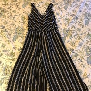 NWOT GAP wide leg crop jumpsuit